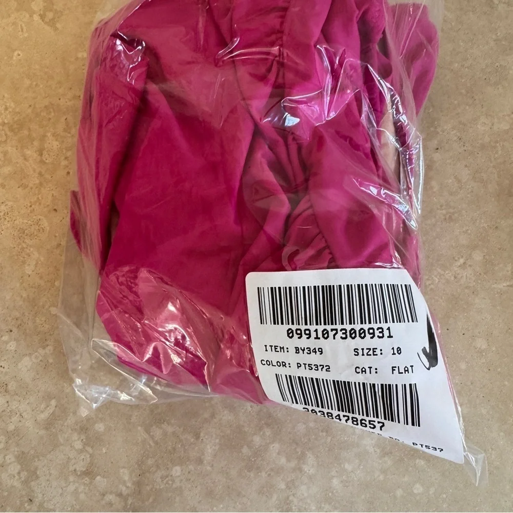 J Crew Plunge Neckline Ruched Ruffle One Piece Womens Size 10 Fuchsia Pink